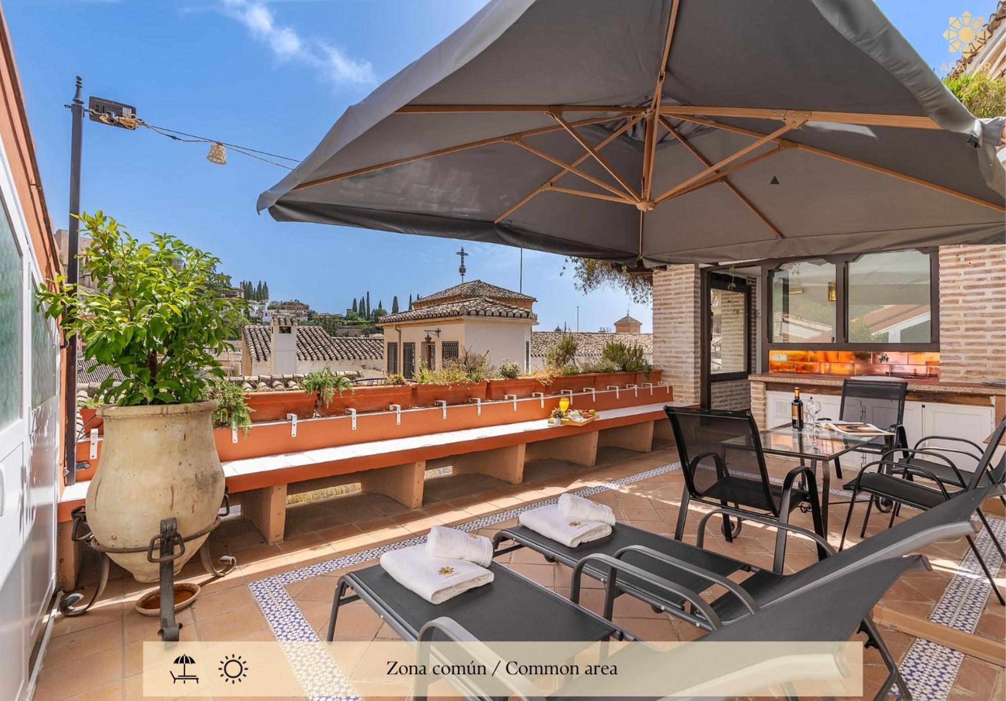 Adanar-Apartamentos Muralla Ziri Granada Kültér fotó
